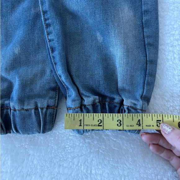 Royal Seven Structural Distressed Blue Denim Jogger Jeans Mens 34x30 - Picture 12 of 14